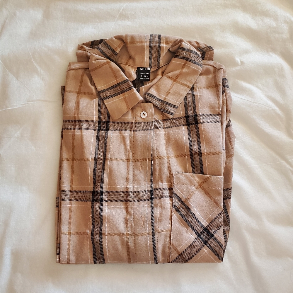 Plaid Button Down Shirt